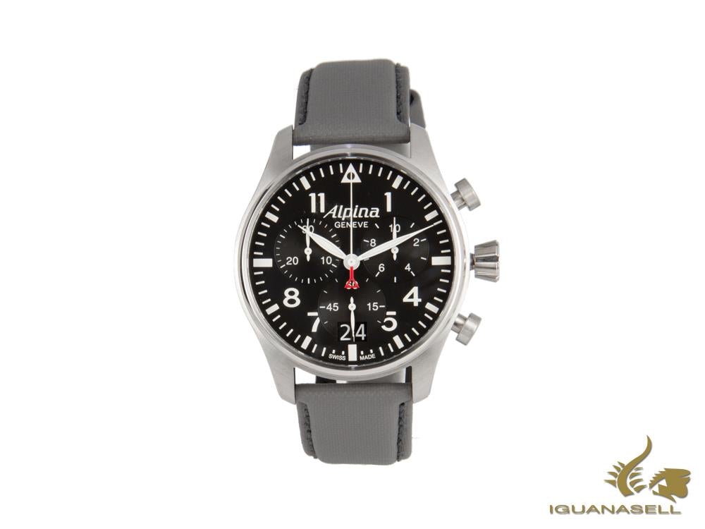 Reloj de cuarzo Alpina Startimer Pilot Chronograph Big Date, AL-372, AL-372B4S6