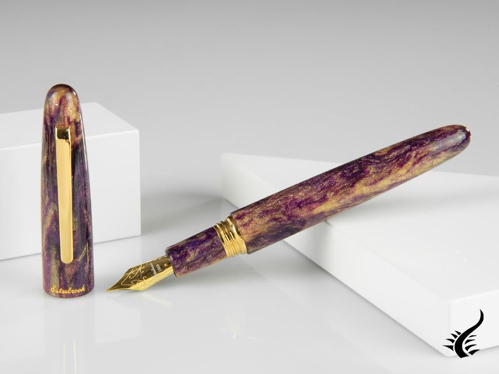 Estilográfica Esterbrook Estie Oversize Gold Rush Dream Purple, EGR530