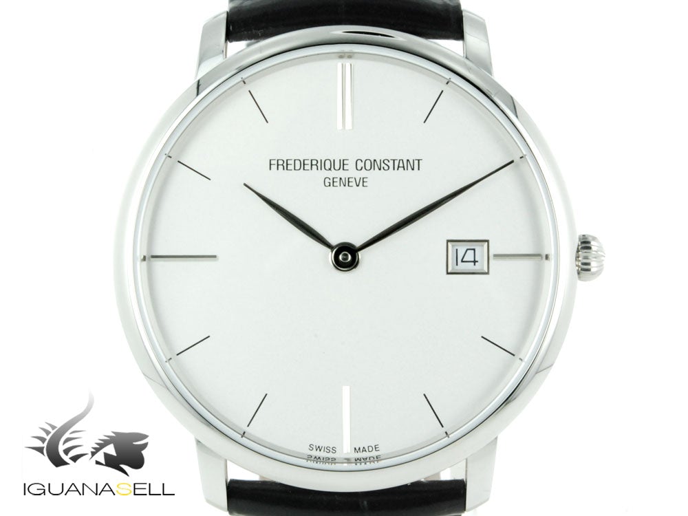 Reloj de cuarzo Frederique Constant Slimline, FC-220, Correa de Piel, FC-220S5S6