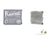 Cartuchos de tinta Kaweco Smokey Grey, Gris, 6 unidades, 10000997