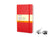 Libreta de notas Moleskine Tapa dura, Large, Rayado, Rojo, 240 páginas