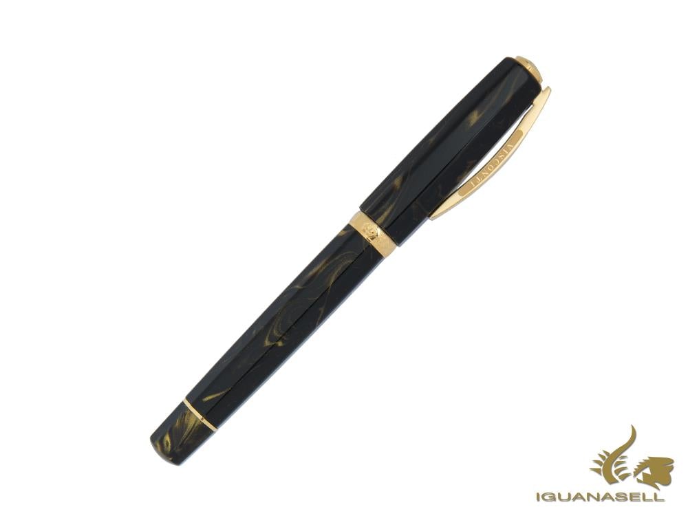 Estilográfica Visconti Medici Golden Black, Negro, Oro, KP17-07-FP